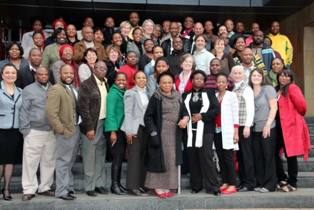 Some of the participants at the NDoH/WCO/US CDC Risk Communication Workshop held 4-6 September, in Pretoria, South Africa