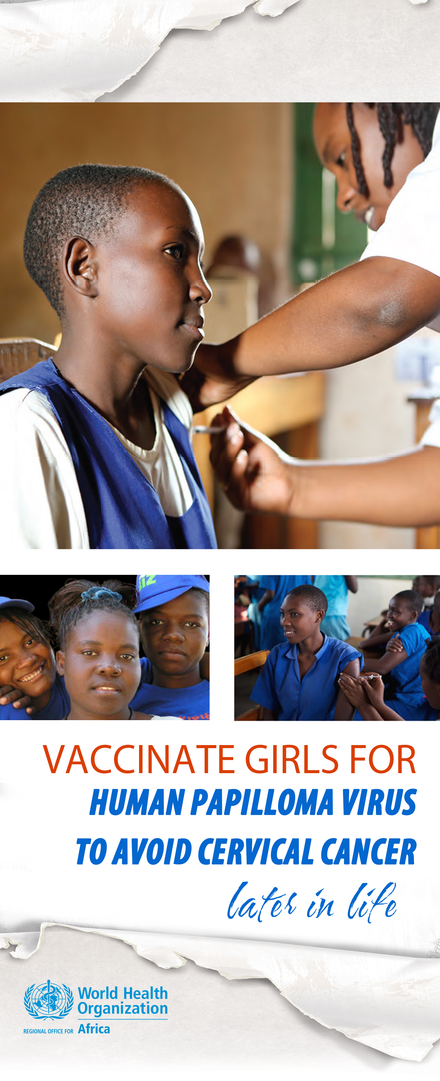 Vaccinate girls info poster
