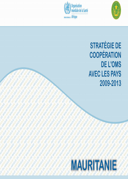 Stratégie de Coopération avec le Pays: Mauritanie 2009-2013