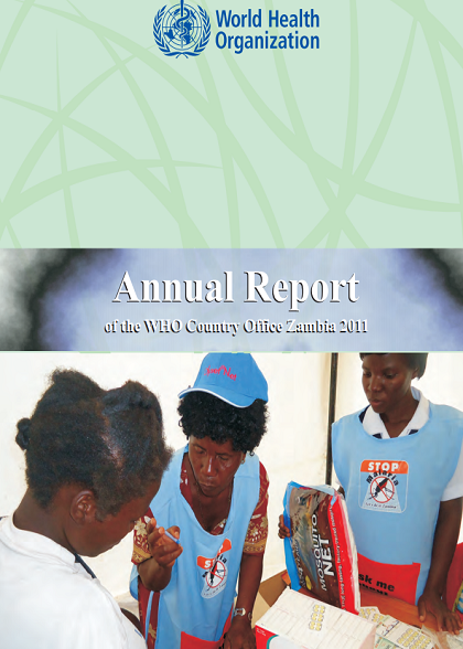 Annual Report of the WHO Country Office Zambia 2011