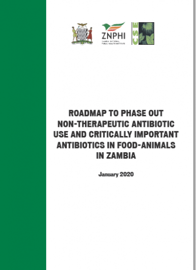 Roadmap to Phase out Non-Therapeutic Antibiotic use and Critically Important Antibiotics in Food animals in Zambia
