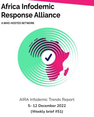 AIRA Infodemic Trends Report - 5 December (Weekly Brief #51 of 2022)