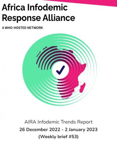 AIRA Infodemic Trends Report - 26 December (Weekly Brief #53 of 2022)