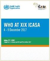 Download flyer "WHO at ICASA 2017"