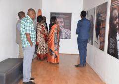Dr Moeti Matshidiso visiting the Kigali Memorial Center