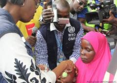 Dr Moeti flags off a Polio & Seasonal Malaria Chemoprevention (SMC) integrated
