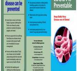Ebola is preventable: Keep Ebola Virus Disease out of Ghana! 