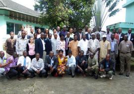 Group photo of the participants at the meeting