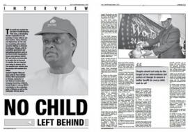 No Child Left Behind - Capital Newspaper Interview with the WHO Representative in Ethiopia
