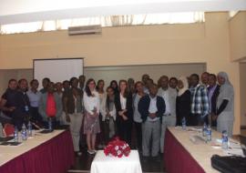 Participants of the preparation workshop for the introduction of the Human Papillomavirus Vaccine.