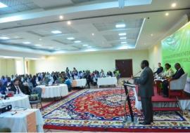 Opening Speech by the Minister of Finance and Economic Planning and a view of Participants