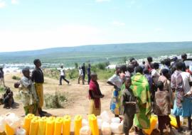 View of Burundi Mahama Camp, District Kirehe, Eastern Province
