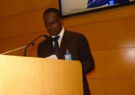 Dr. Pierre Mpele-Kilebou, Country Représentative of WHO Ethiopia