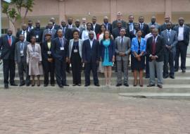 Group photo: Regional Workshop on Tobacco Control, Kigali, 02/03/15