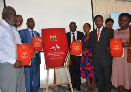 Launch of the WHO-supported national guidelines for cardiovascular diseases during the World No-Tobacco Day