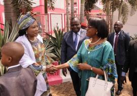 Dr Moeti wraps up official visit to Cameroon