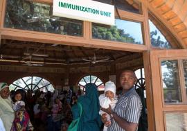 Caregivers with eligible children at immunization unit of health facility in Kaduna State/WHO Nigeria