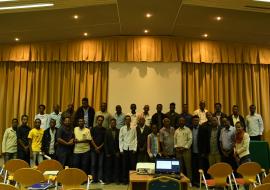 Group photo of the participants of the LF training