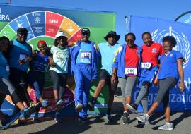 Namibia runs for health 