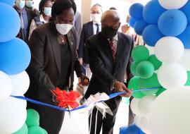 Ribbon-cutting ceremony held for the construction of the second phase of the PHEOC