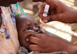 Vaccination campaign aims to reach over 2.8 million children with monovalent oral polio vaccines in South Sudan