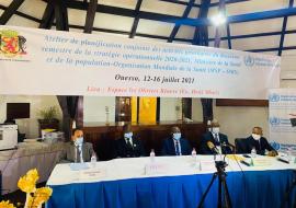 Atelier de planification conjointe des activités prioritaires du 2ème semestre 2021 de la Stratégie opérationnelle de l’OMS : symbole d’un renouveau et d’une étape décisive dans le processus de revitalisation des districts sanitaires au Congo