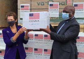 Don des USA de 302400 doses du vaccin Johnson & Johnson au Congo via l’initiative COVAX   5 