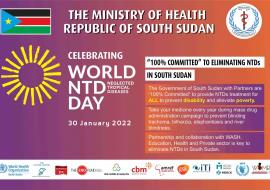 South Sudan joined the rest of the world to commemorate the first World Neglected Tropical Diseases (NTDs) Day