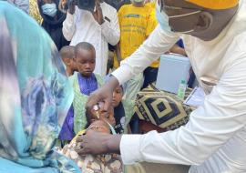 Journée de vaccination contre la polio