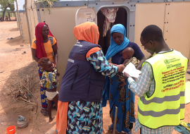 Les relais communautaires formés par l'OMS contribuent à l'amélioration de l'accès aux services de santé pour les réfugiés à Maradi