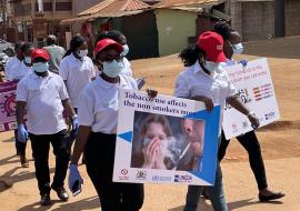 Awareness Raising on Tobacco smoke in Uganda