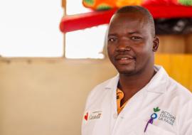 Blaise Mbainassem, infirmier