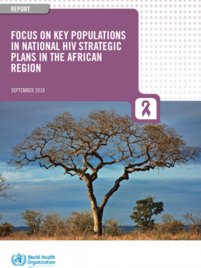 Focus on key populations in national HIV strategic plans in the African region