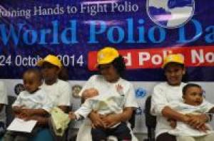 World Polio Day was commorated alongside UN Day on 24 October in Addis Ababa