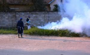 Riposte FJ_opération de fumigation à l'hôpital général de référence de Matadi par MSF pour limiter les piqûres des moustiques
