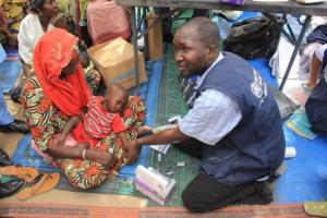 Mobile teams deliver healthcare to more than 400 000 in remote areas of north-eastern Nigeria