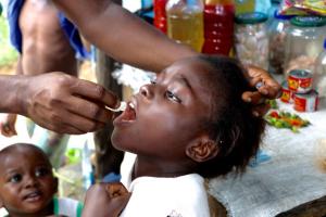 Children and adults are receiving the vaccine across disaster-affected areas
