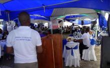 Cross section of participants at the event.