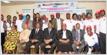 Partners of the Ministry of Health and WHO at the World No Tobacco Day breakfast meeting