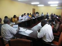03 Partners and officials of the Ministry of Health and Sanitation