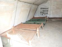 At the Chumbuni Cholera Treatment Centre, Dr Kamwa witnessed empty beds, a positive sign of Cholera control