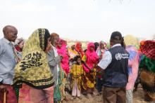 Social mobilization activities are part and parcel of the response.  WHO and UNICEF risk communication officers regularly meet with communities to ensure that AWD messages are well understood. 