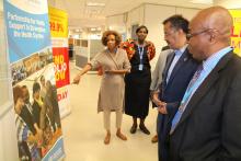 Visit of WHO Ethiopia facilities