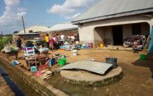 Some recovered household items in Makurdi community