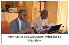 Prof. Achille MASSOUGBODJI, Président du Présidium