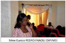 Mme Eunice PEDRO FANOU (DIP/MS)
