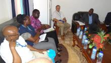 Meeting with the State Minister of Health  and partners on the coverage by malaria interventions and the challenges