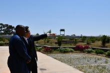Guided tour of the newly commissioned Chinese Embassy in Asmara