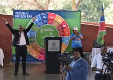 Executive Director of the Ministry of Health and Social Services, Mr. Ben Nangombe 