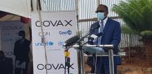 The Honourable Minister of Health, Dr. Jonas Chanda officially launched the COVID-19 vaccination